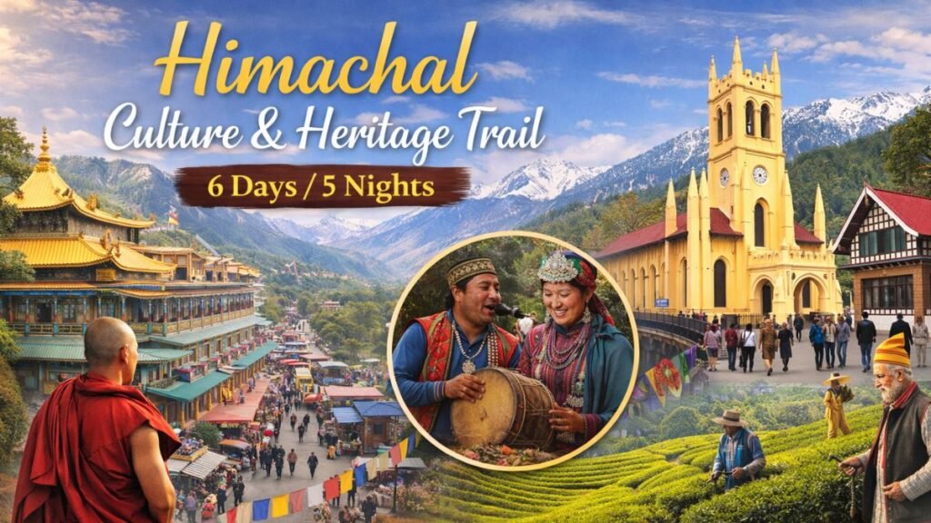 Himachal Culture & Heritage Trail – 6 Days / 5 Nights